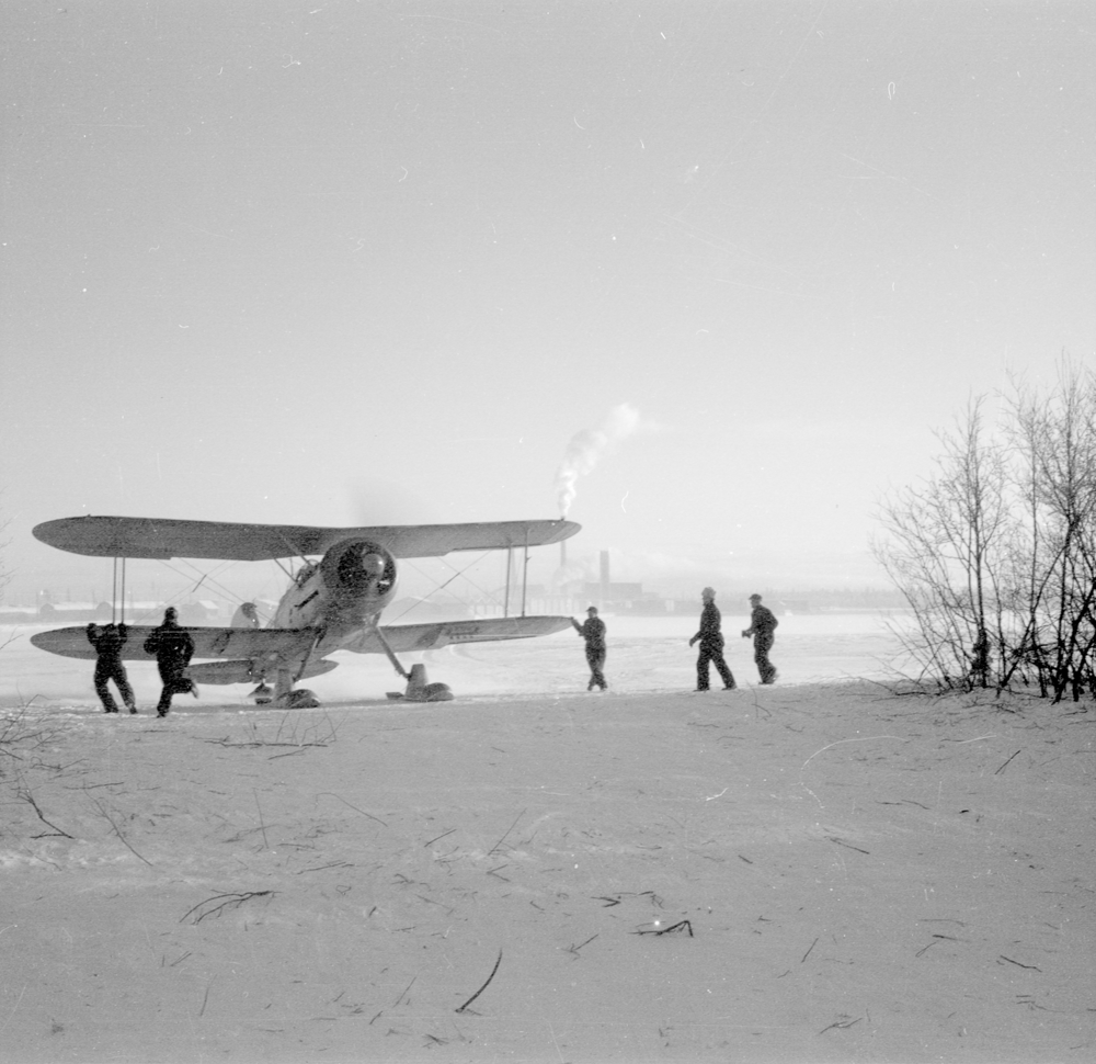 Flygplanet Gloster Gladiator, F19
