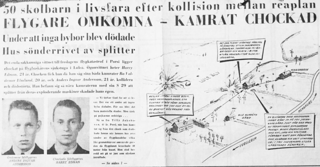 Tidningsklipp-om-kollisionen i Porsi 1960