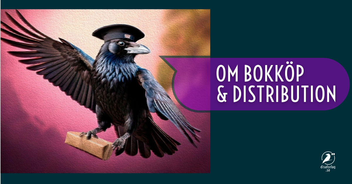 Om bokköp och distribution hos Disa förlag