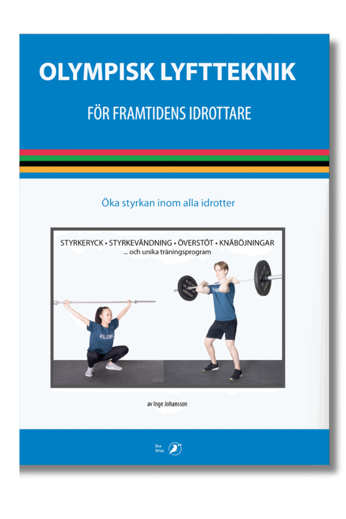 Boken Olympisk lyftteknik, Inge Johansson, hos Disa förlag. Boken Olympisk lyftteknik, Inge Johansson, hos Disa förlag.