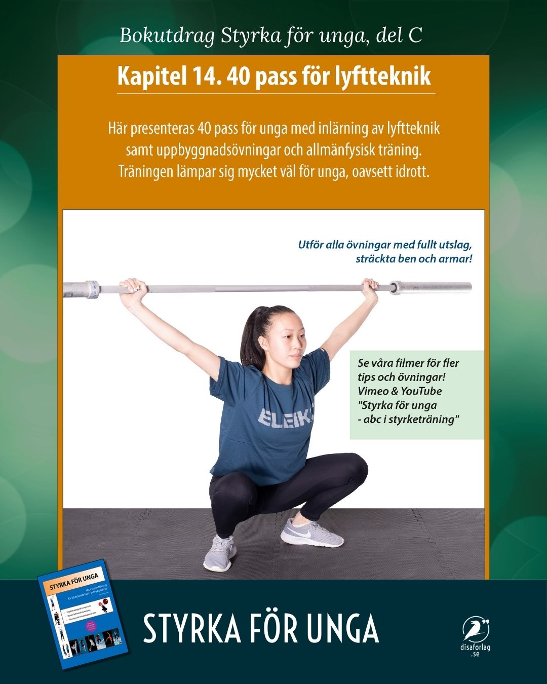 Bokutdrag ur del C i Styrka för unga.